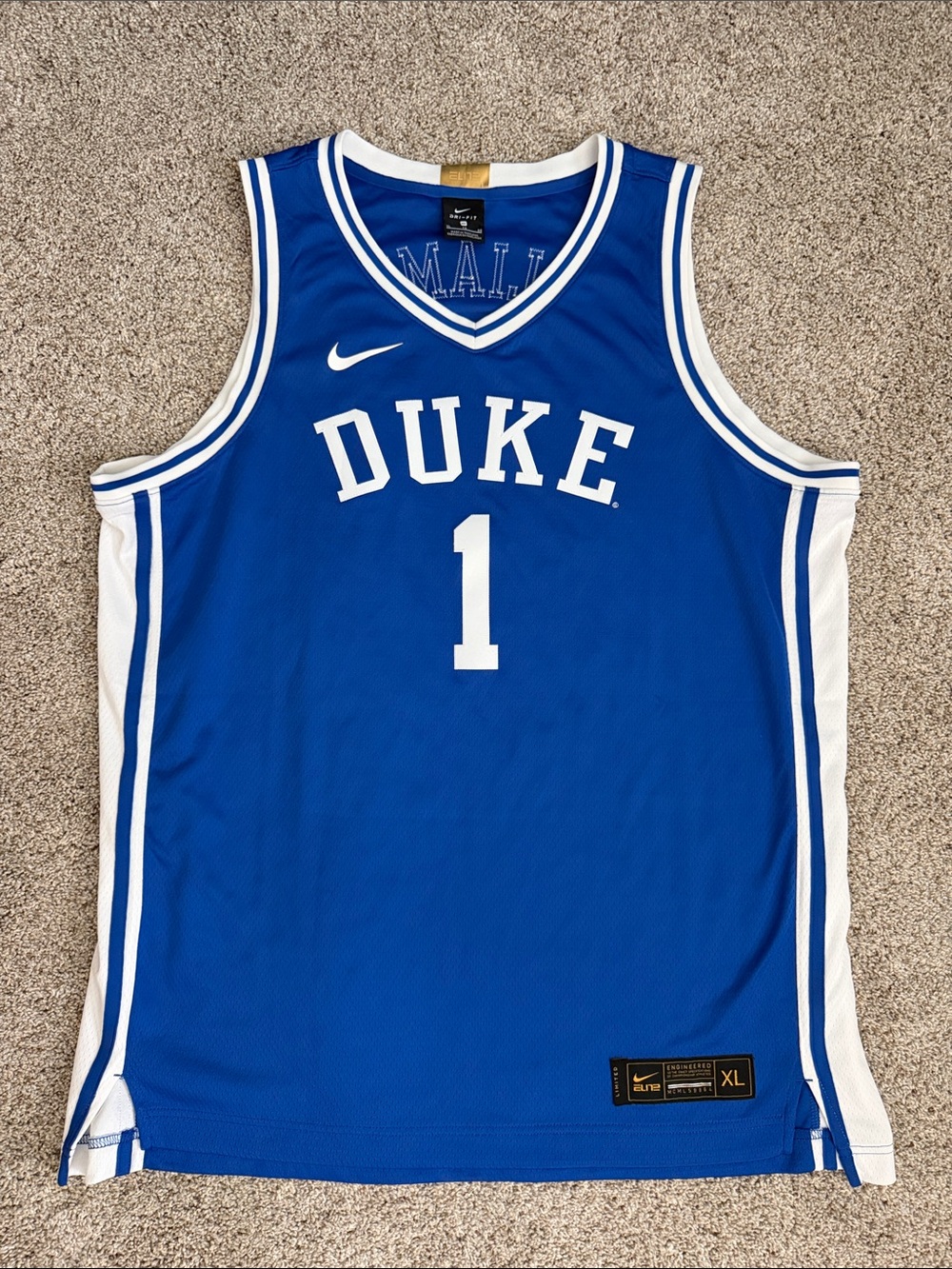 Nike Duke Blue Devils Basketball Jersey Zion Williamson